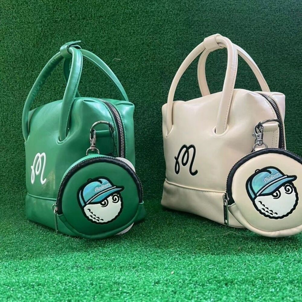 Malbon Golf Bag Fashionable Waterproof Travel Tote Bag with Mini Pouch